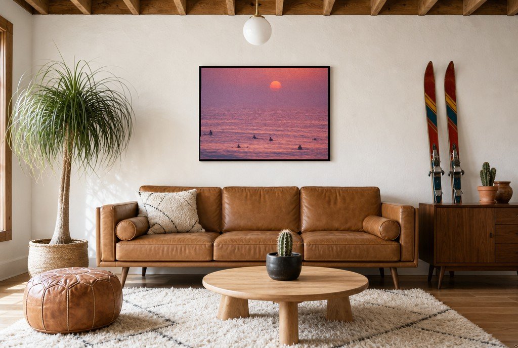 Pink Dawn Line-Up, styled room