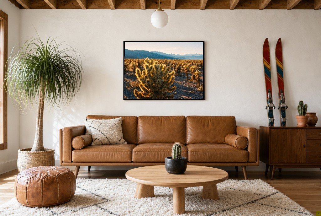 Cholla Gold, styled room