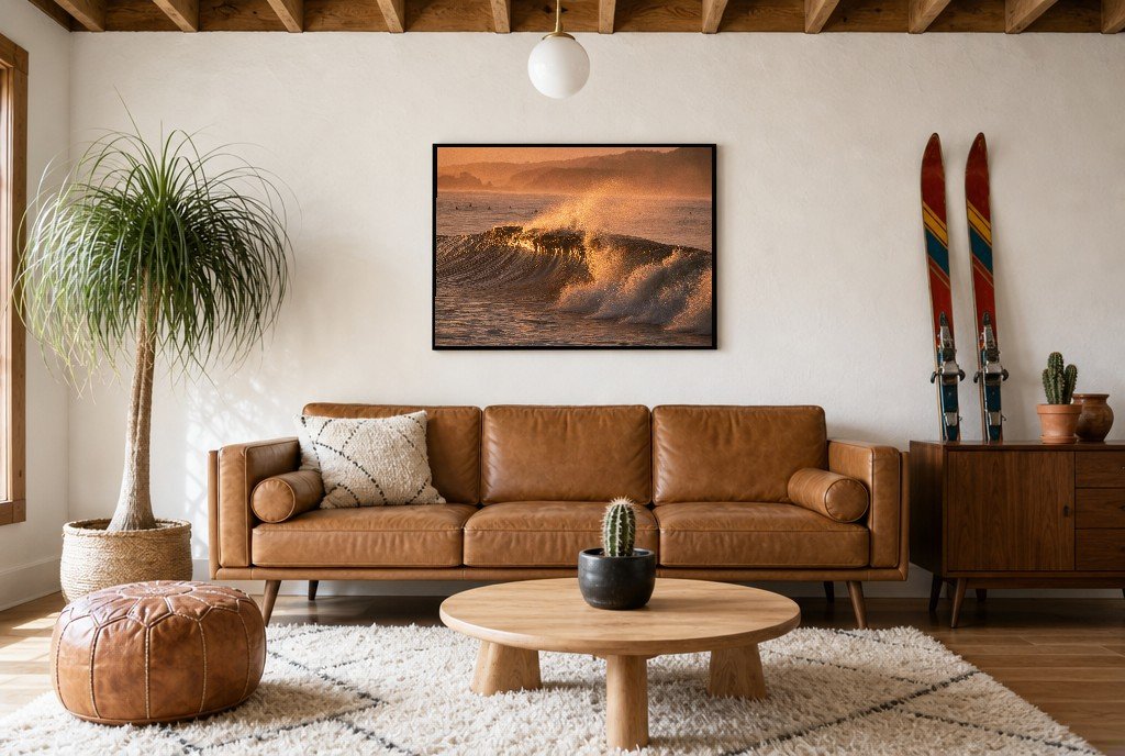Golden Hour Break, styled room