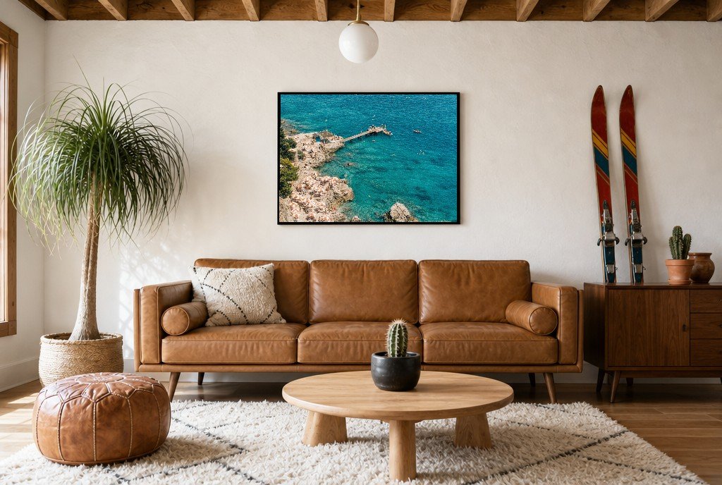 The Swimming Cove, styled room