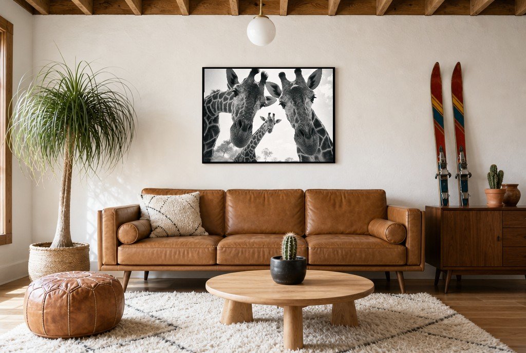 Two Necks, One Secret, styled room