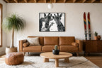 Two Necks, One Secret, styled room