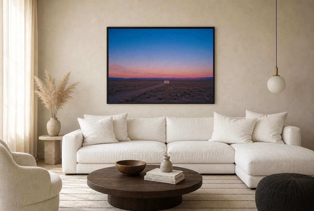Last Light, No Plans, living room