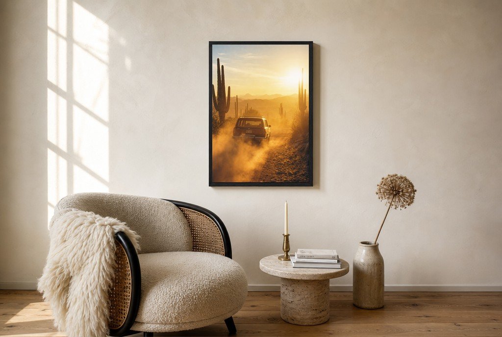 Dust and Gold, living room
