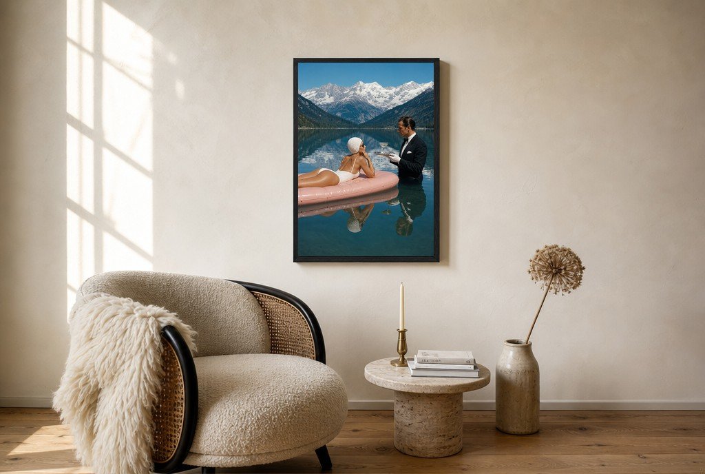 Champagne on the Lake, living room