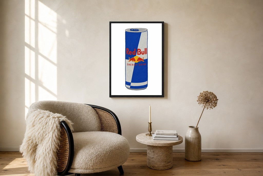 Wings, floor-leaning in living room