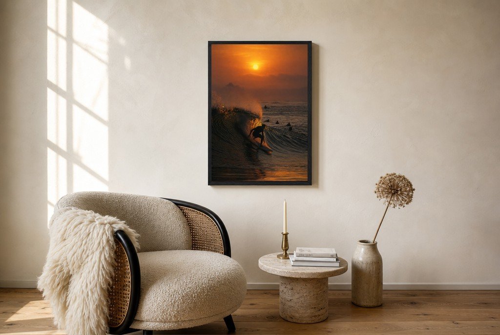 Drop at Sundown, living room