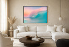Cotton Candy Barrel, living room