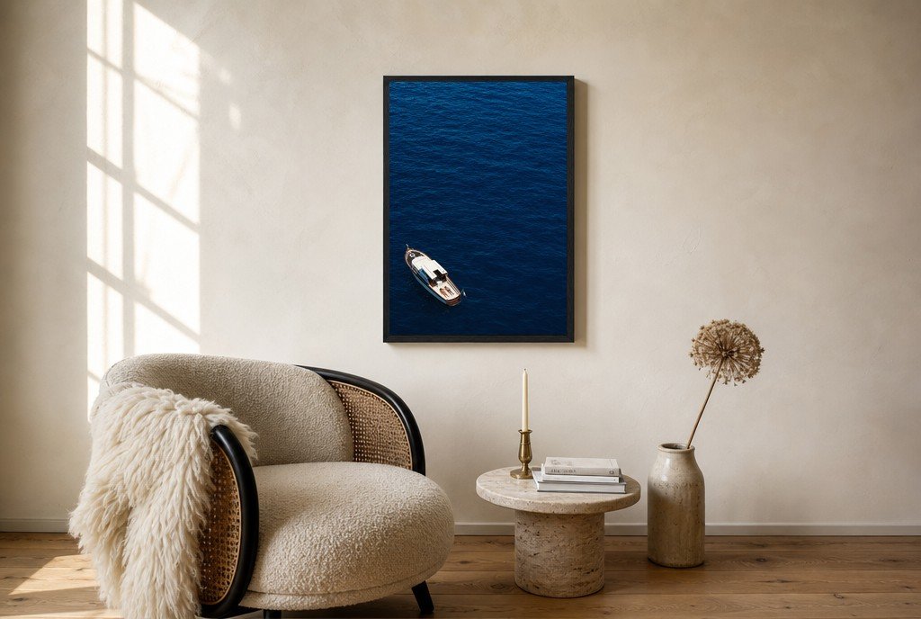 Sail Past the Stacks, living room