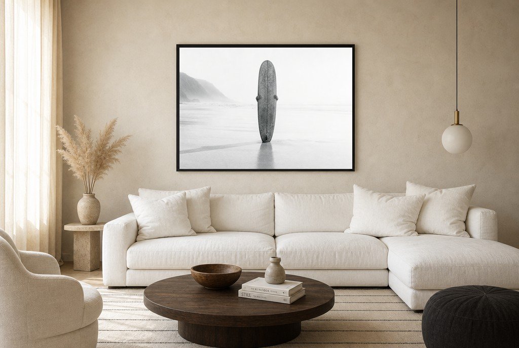 Longboard at Low Tide, living room