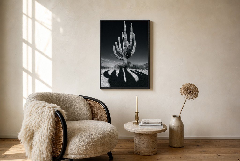 Cactus Noir, living room