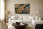 Stacked on the Cliff, living room