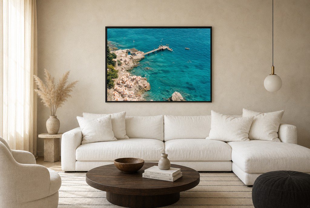 The Swimming Cove, living room
