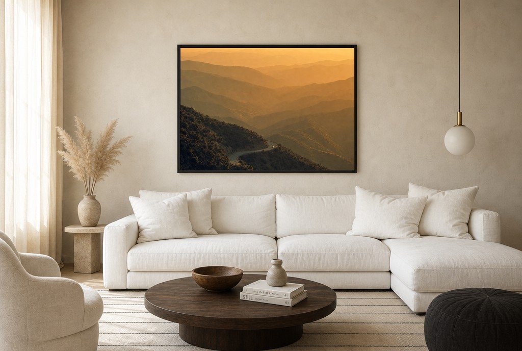 Ridgeline Haze, living room