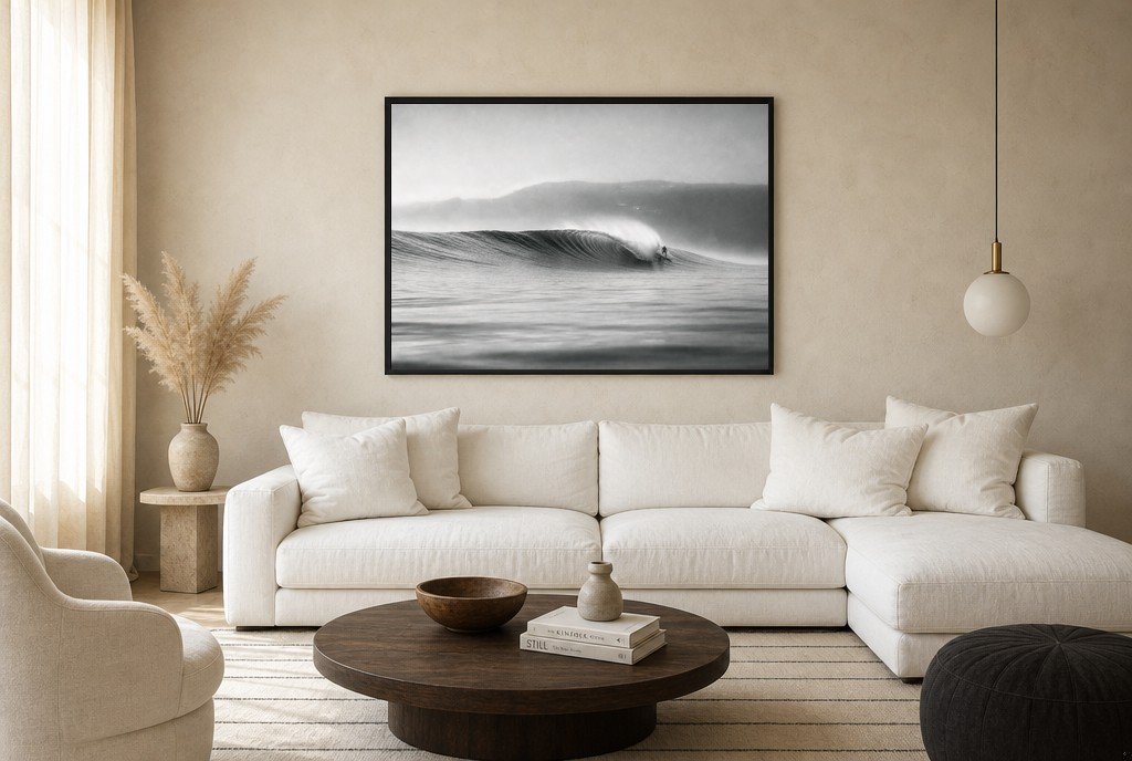 One Clean Wave, living room