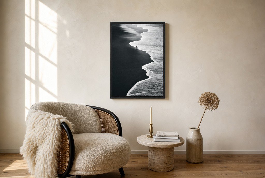 Walk the Black Sand, living room