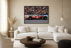 The Prancing Four, living room