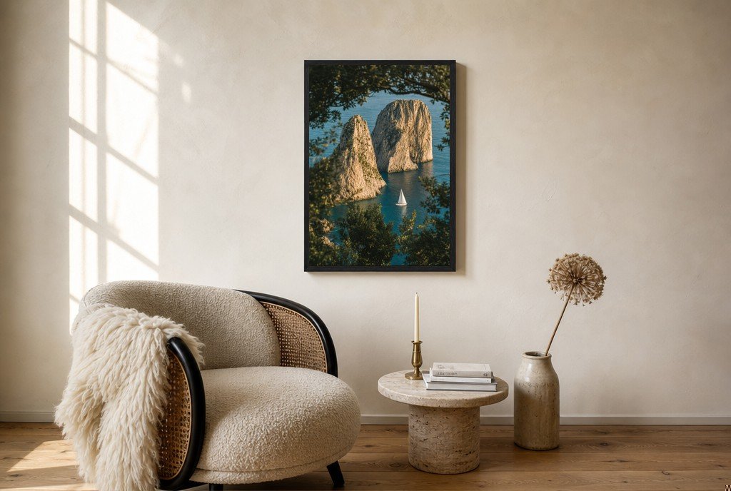 Lone Sail, Faraglioni, living room