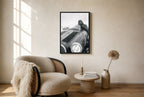 Snow Behind the Wheel, living room