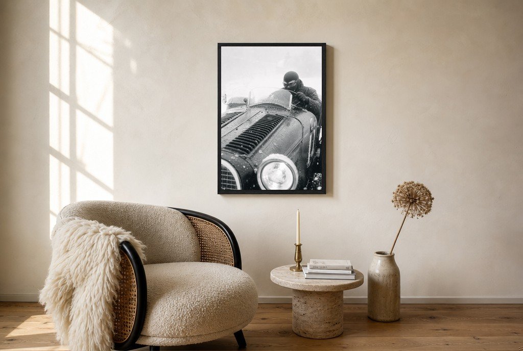Snow Behind the Wheel, living room