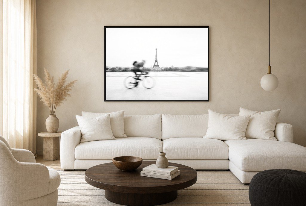 Blur Past the Tower, living room