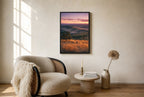 Sunrise in the Tall Grass, living room