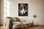 Chrome and Cowboy Boots, living room