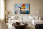 Catch the Wind, living room