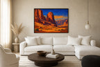 Canyon, Last Light, floor-leaning in living room