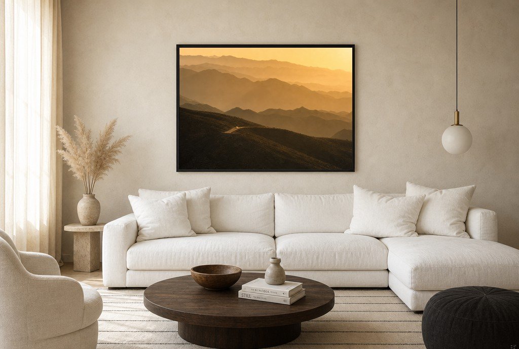 Amber Switchbacks, living room