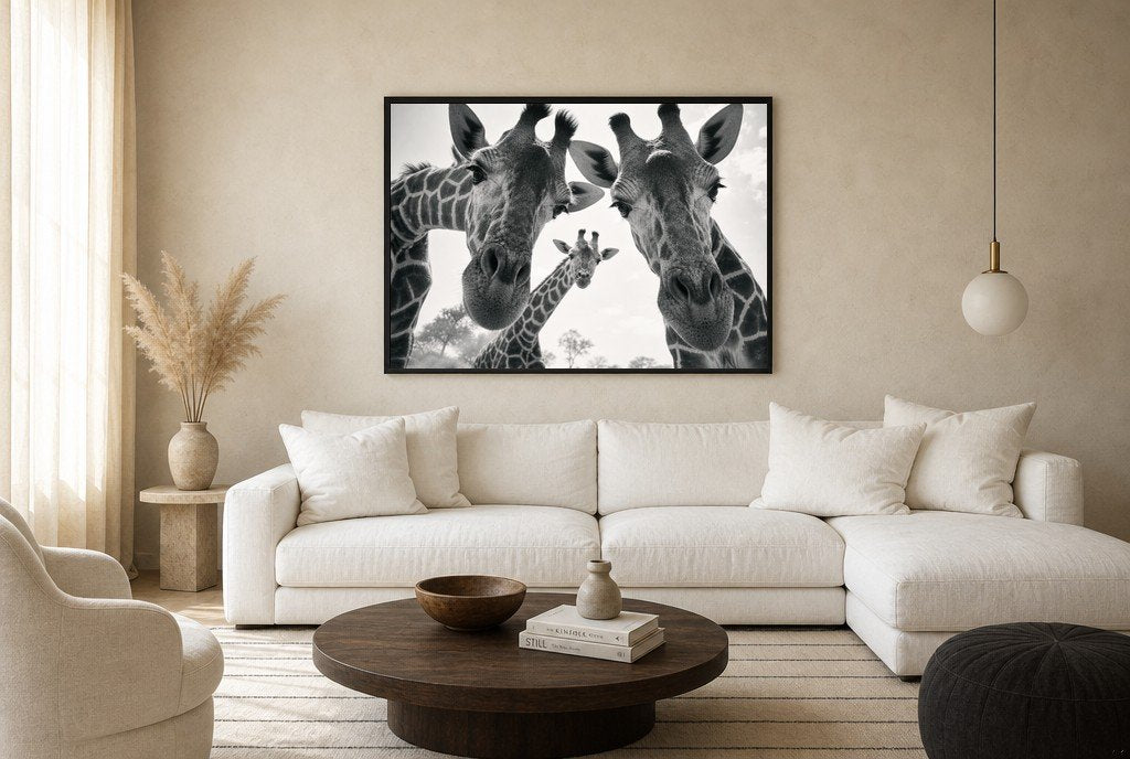 Two Necks, One Secret, living room