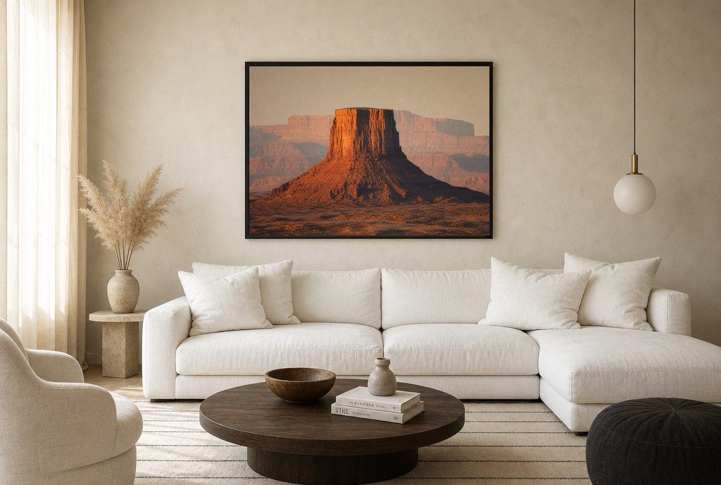 Red Mesa Hour, living room