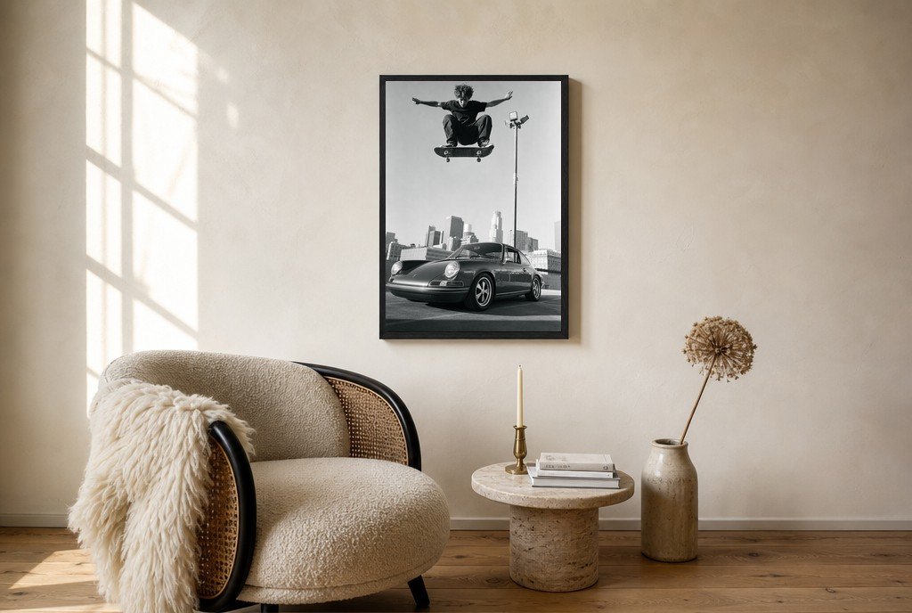 Hang Time, living room