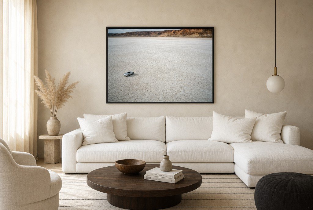 Alone on the Flats, living room
