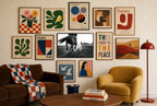 Outrun the Engine, gallery wall