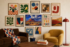 Weather Coming In, in gallery wall