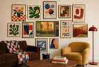 Watering at Dusk, in gallery wall