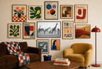 The Tall and the Striped, gallery wall