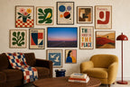 Last Light, No Plans, gallery wall