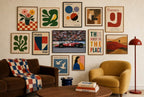 The Prancing Four, gallery wall