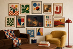 By Lamplight, in gallery wall