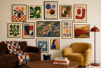 Stacked on the Cliff, gallery wall