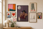 Martini, No Olives, in gallery wall