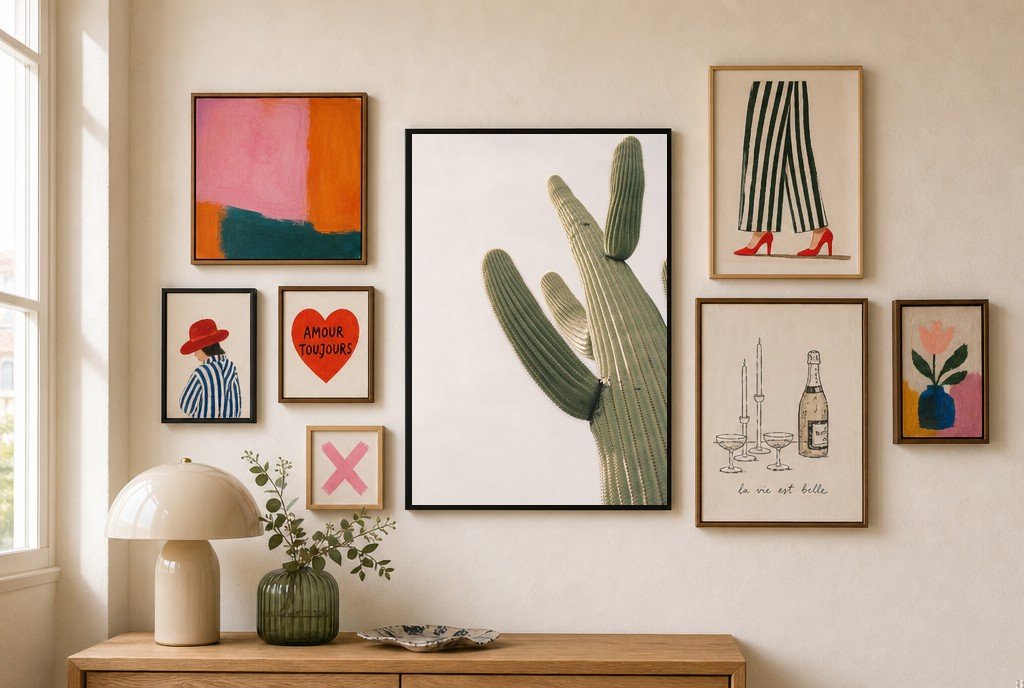 Saguaro, Up Close, gallery wall