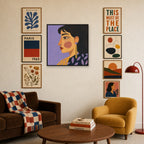 The Good Side, in gallery wall