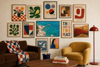 The Swimming Cove, gallery wall