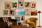 Cotton Candy Barrel, gallery wall