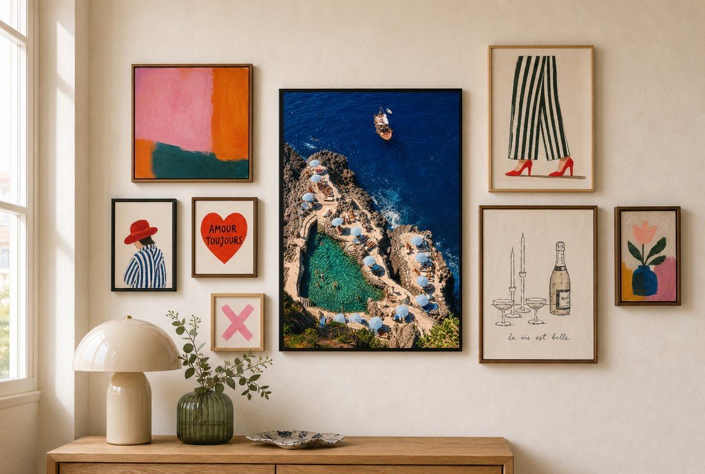 Cliffside Reservation, gallery wall