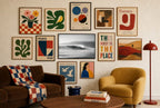 One Clean Wave, gallery wall