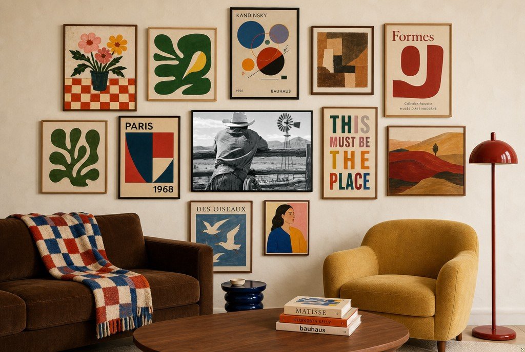 Windmill Country, gallery wall
